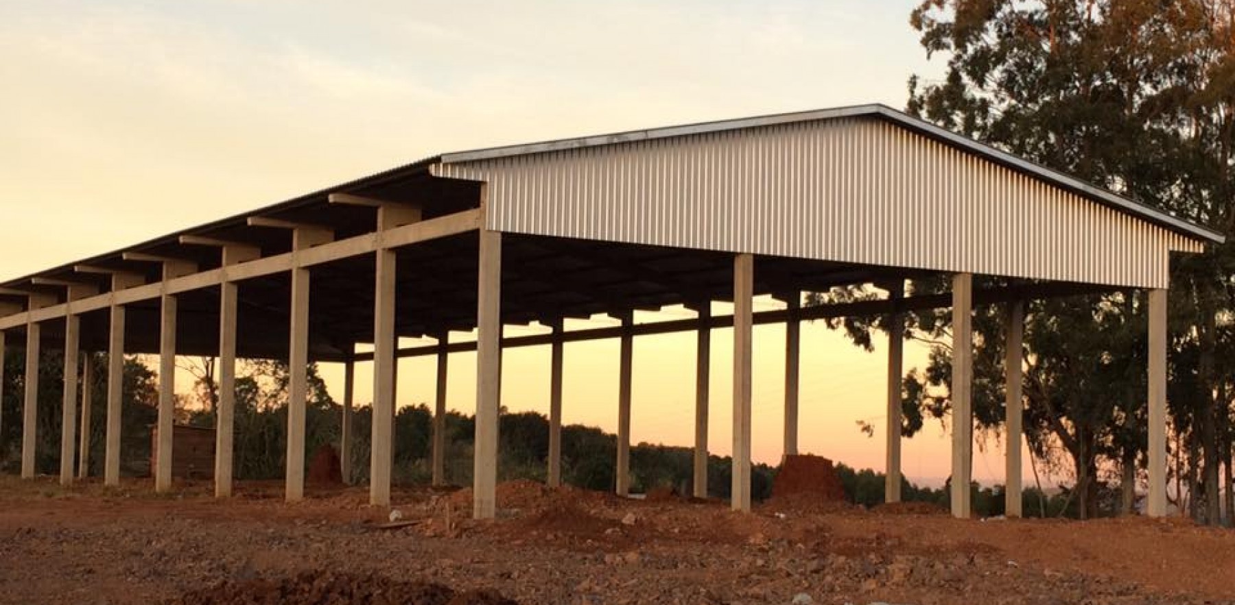 Estrutura Pavilhão